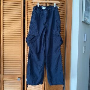 TNA Dark Blue Cargo Pants